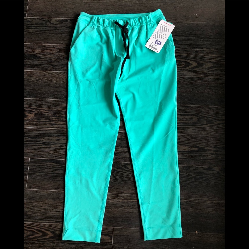 NWT Lululemon Jet Crop Slims pants 4 Bali Breeze